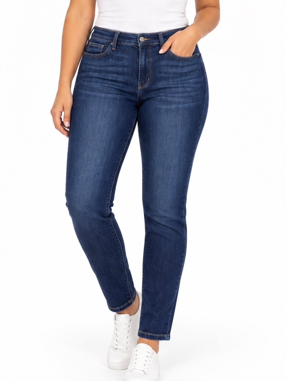 Judy Blue high rise dark wash skinny jeans size 11/30